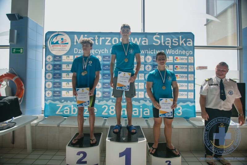 Mistrzostwa Śląska  Dziecięcych Grup  w Ratownictwie Wodnym